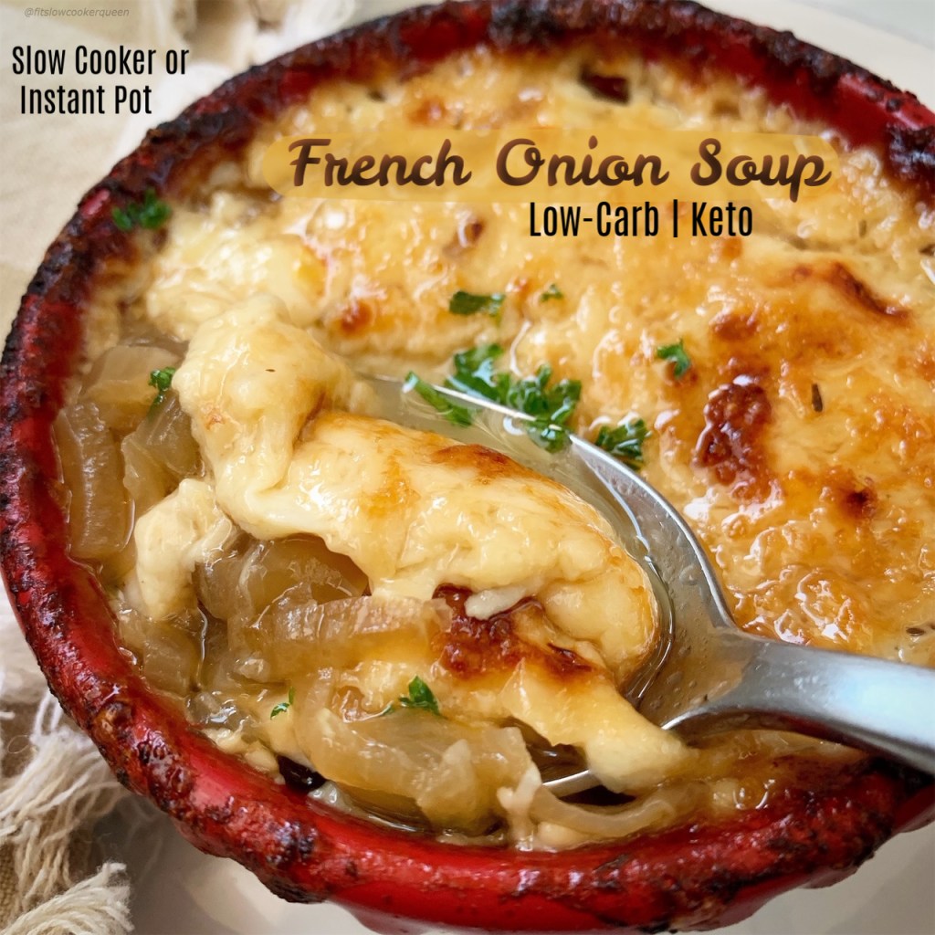 This-low-carb-version-of-French-onion-soup-is-cheesy-and-flavorful.-Make-this-healthy-yet-comforting-soup-in-your-slow-cooker-or-Instant-Pot-cover